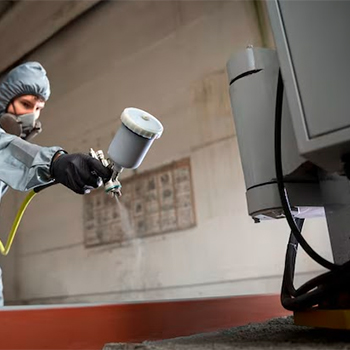 Pintura Eletrostática em Placas de ACM