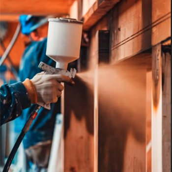 Pintura em Fachada Ripado Galvanizado