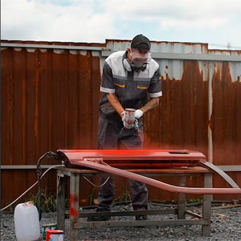 Processo de Pintura Industrial